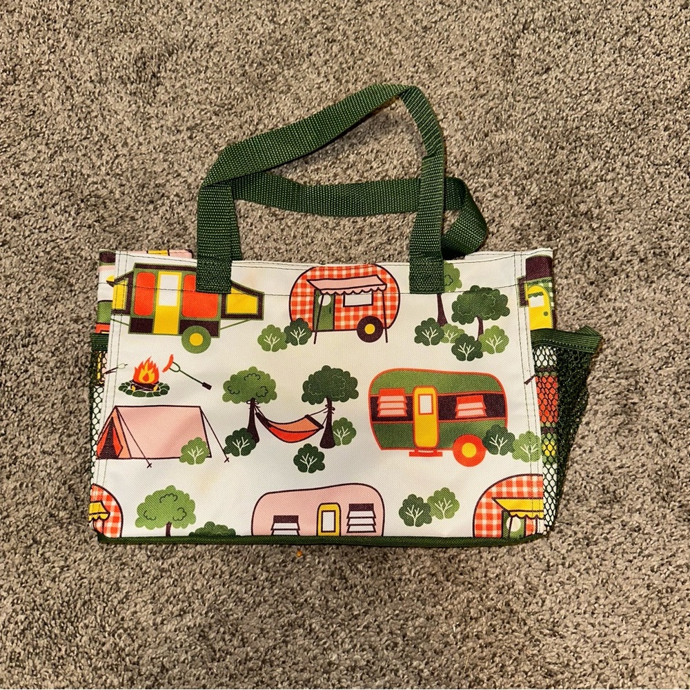 Thirty-One Gone Camping Print All In organizer utility tote